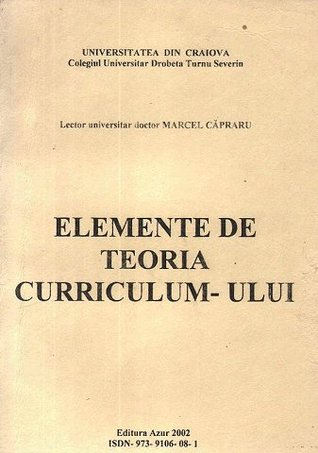 Elemente de teoria curriculum-ului
