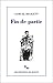 Fin de partie (Théâtre) by Samuel Beckett