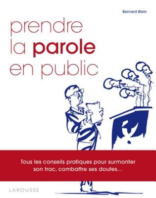 Prendre La Parole En Public
