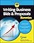 Business Bid and Tender Writing For Dummies