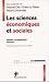 Les sciences économiques et sociales