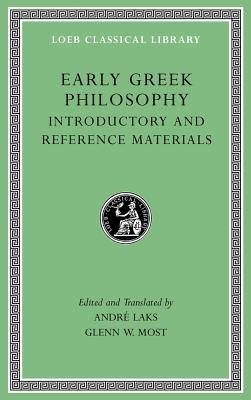 Early Greek Philosophy, Volume I: Introductory and Reference Materials (Hardcover)