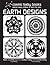 EARTH DESIGNS: Black and White Book for a Newborn Baby and the Whole Family: Black and White Book for a Newborn Baby and the Whole Family
