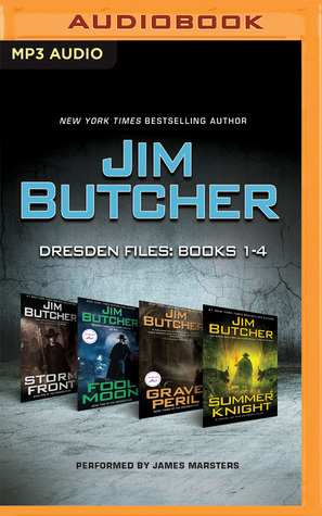 Dresden Files Boxset, Books 1-4: Storm Front / Fool Moon / Grave Peril / Summer Knight (MP3 CD)