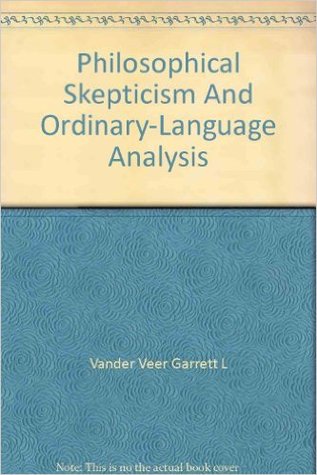 Philosophical skepticism and ordinary-language analysis (Hardcover)