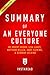 Summary of An Everyone Culture: by Robert Kegan and Lisa Lahey | Includes Analysis