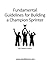 Fundamental Guidelines for Building a Champion Sprinter (Key Concepts Book 7)