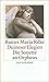 Duineser Elegien. Die Sonette an Orpheus by Rainer Maria Rilke