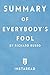 Summary of Everybody's Fool: by Richard Russo | Includes Analysis