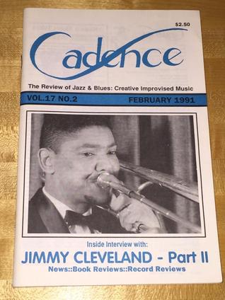1991 Cadence Review Of Jazz Blues -   Trombonist Jimmy Cleveland Cover