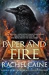 Book cover for Paper and Fire (The Great Library, #2)