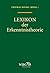 Lexikon der Erkenntnistheorie (German Edition)