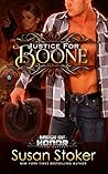 Justice for Boone by Susan Stoker