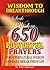 Wisdom to Breakthrough: 650 Powerful Prayers for Supernatural wisdom and Daily Breakthroughs