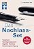 Das Nachlass-Set: Testament, Vermögensübersicht, Digitaler Nachlass, Bestattungsverfügung (German Edition)