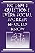 100 DSM 5 Questions Every Social Worker Should Know