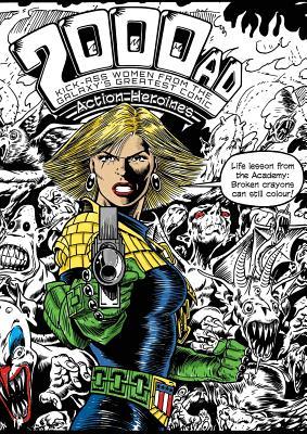 The 2000ad Action Heroines Colouring Book