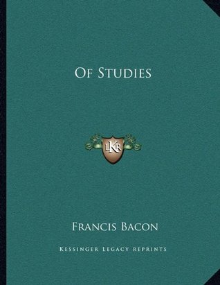 Of Studies (Paperback)