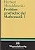 Problemgeschichte der Mathematik I by Herbert Meschkowski