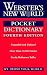 Webster's New World Pocket Dictionary