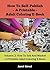 How To Sell And Market A Printable Adult Coloring E-Book by Janet Giessl