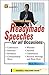 Readymade Speeches For All Occasions