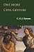 One More Civil Gesture by C.E.J. Simons