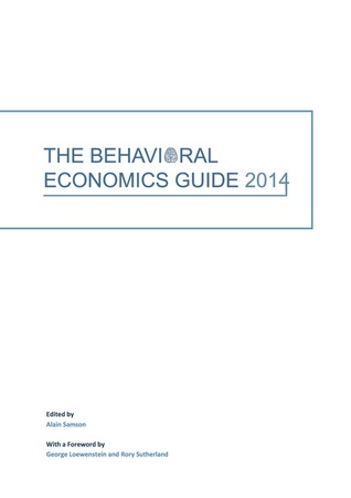 The Behavioral Economics Guide 2014