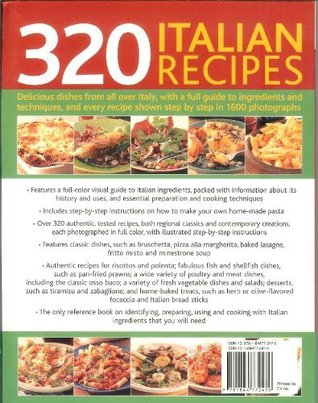 Italian Cooking: 320 Italian Recipes (Paperback)