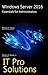 Windows Server 2016: Essentials for Administration (IT Pro Solutions)