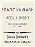 Champ de Mars by Mireille Silcoff