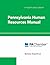 Pennsylvania Human Resources Manual by Jeffrey Pasek