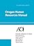 Oregon Human Resources Manual by Jean Ohman Back