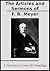 The Sermons and Articles of F.B. Meyer: A Collection of over 450 Readings