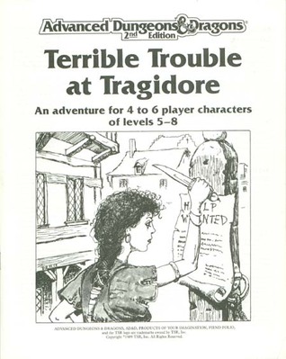 Advanced Dungeons & Dragons Terrible Trouble at Tragidore (Paperback)