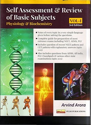 Self Assessment & Review of Basic Subjects, Vol-I: Physiology & Biochemistry