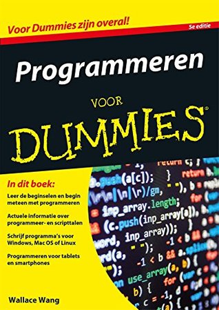 Programmeren voor Dummies (Dutch Edition)