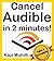 Cancel Audible: How To Cancel Audible Membership in 2 Minutes! (With Video & Screenshots): Cancel Audible Subscription, Cancel Audio Books Subscription,How ... subscription account (Kazi How To Book 3)