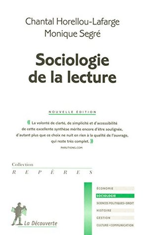 Sociologie de la lecture (Mass Market Paperback)
