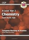 A-Level Chemistry: AQA Year 2 Complete Revision & Practice with Online Edition