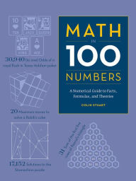 Math in 100 Numbers: A Numerical Guide to Facts, Formulas, and Theories (Hardcover)
