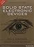Solid State Electronic Devices, 7th ed. by Streetman and Banerjee