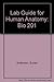Lab Guide for Human Anatomy...