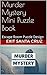 Murder Mystery Mini Puzzle Book: Escape Room Puzzle Design