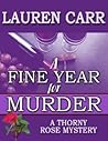 A Fine Year for Murder by Lauren Carr A Fine Year for Murder by Lauren Carr
