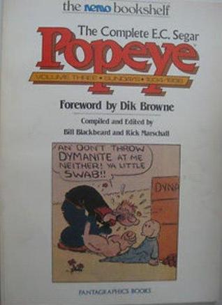 The Complete E. C. Segar Popeye Volume 3: Sundays - 1934-36 (Paperback)