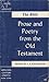 Prose and Poetry from the Old Testament (Crofts Classics)