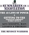 SUMMARY: Negotiation: 2-IN-1 | The 48 Laws of Power & Getting To Yes | The MW Summary Guide (Self Help, Personal Development, Summaries)