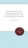 Patterns of Experience in Autobiography