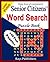 Senior Citizens' word search puzzle book